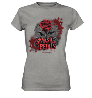 Smash the Petals - Alternative Rose & Rebellion - Ladies Premium Shirt | Lady - Shirts | Dark Shadows Arts