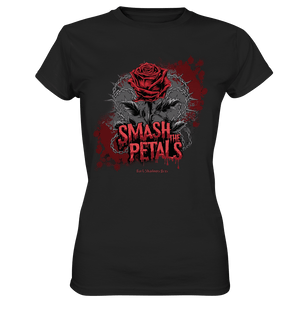 Smash the Petals - Alternative Rose & Rebellion - Ladies Premium Shirt | Lady - Shirts | Dark Shadows Arts