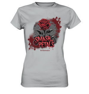 Smash the Petals - Alternative Rose & Rebellion - Ladies Premium Shirt | Lady - Shirts | Dark Shadows Arts