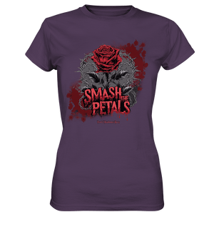 Smash the Petals - Alternative Rose & Rebellion - Ladies Premium Shirt | Lady - Shirts | Dark Shadows Arts