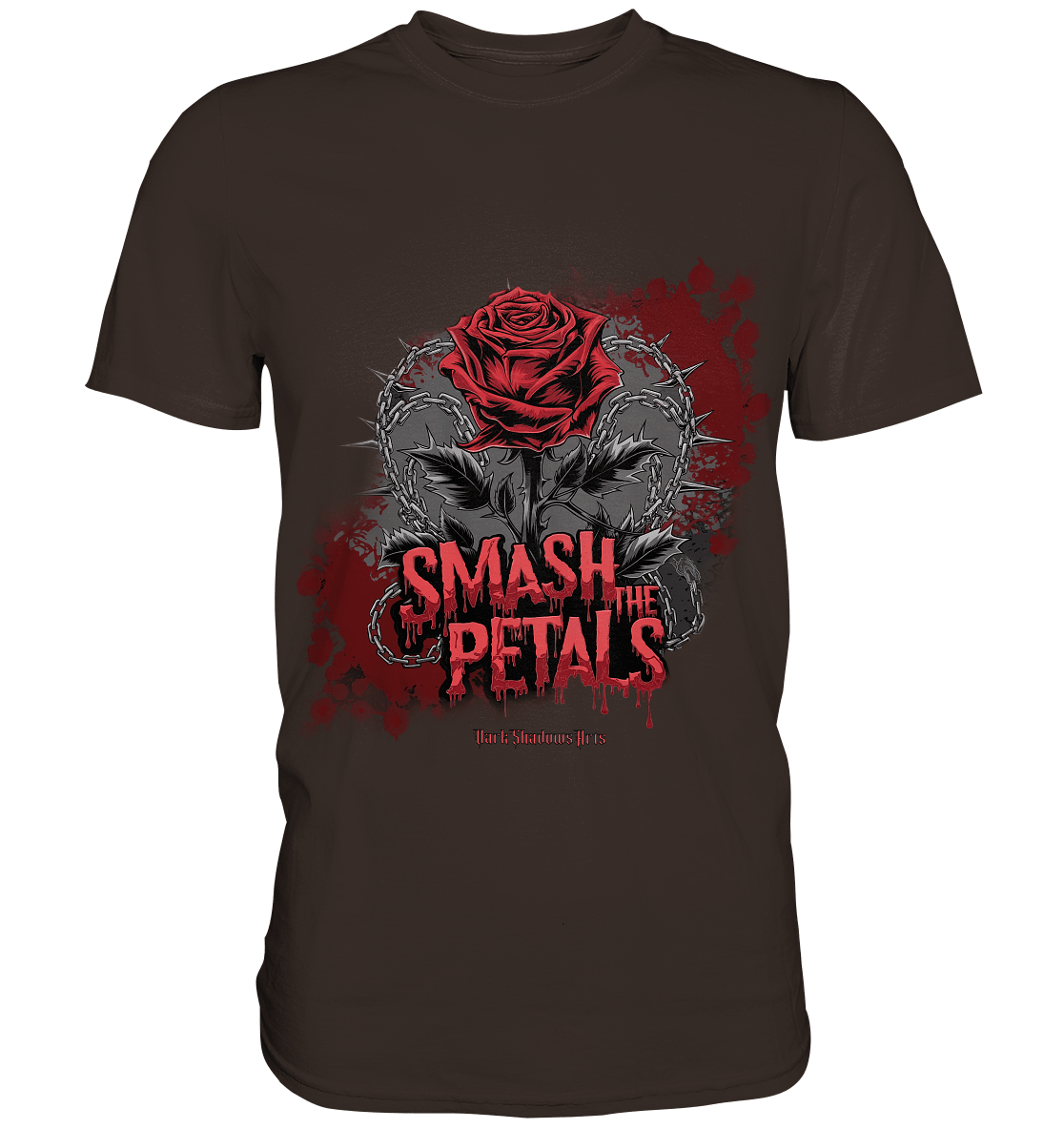 Smash the Petals - Alternative Rose & Rebellion - Premium Shirt | Unisex - Shirts | Dark Shadows Arts