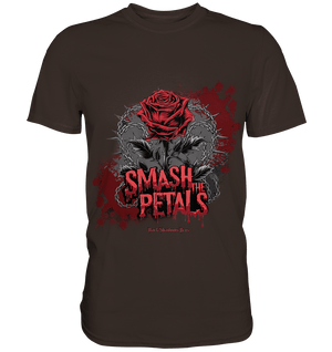 Smash the Petals - Alternative Rose & Rebellion - Premium Shirt | Unisex - Shirts | Dark Shadows Arts