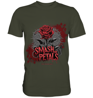 Smash the Petals - Alternative Rose & Rebellion - Premium Shirt | Unisex - Shirts | Dark Shadows Arts