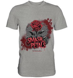 Smash the Petals - Alternative Rose & Rebellion - Premium Shirt | Unisex - Shirts | Dark Shadows Arts
