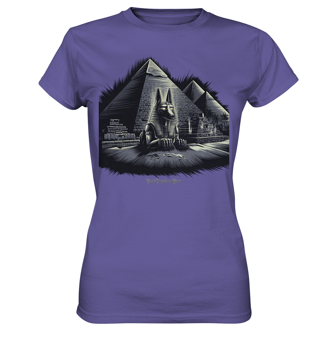 Sphinx der Ewigkeit – Wächter der alten Welt - Ladies Premium Shirt | Lady - Shirts | Dark Shadows Arts