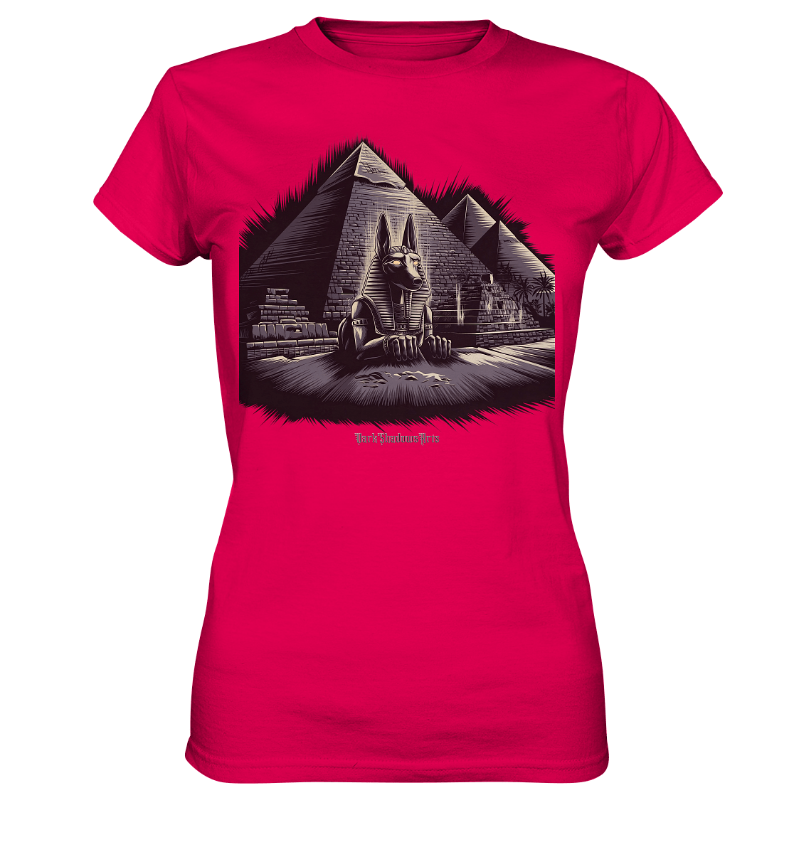 Sphinx der Ewigkeit – Wächter der alten Welt - Ladies Premium Shirt | Lady - Shirts | Dark Shadows Arts