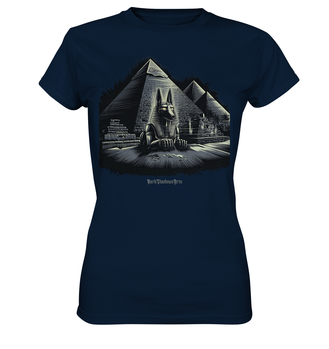 Sphinx der Ewigkeit – Wächter der alten Welt - Ladies Premium Shirt | Lady - Shirts | Dark Shadows Arts