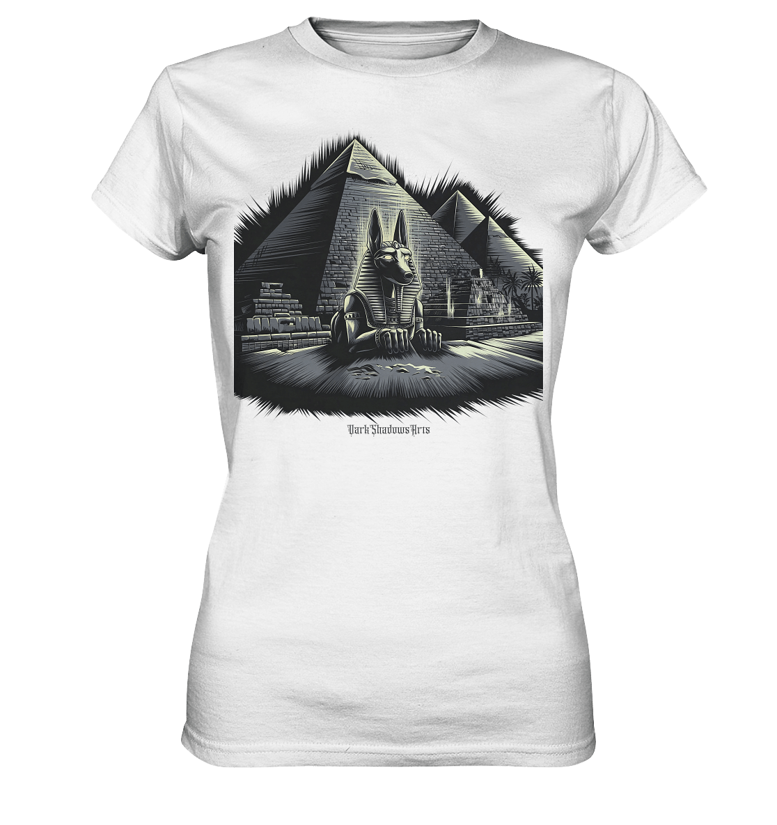 Sphinx der Ewigkeit – Wächter der alten Welt - Ladies Premium Shirt | Lady - Shirts | Dark Shadows Arts