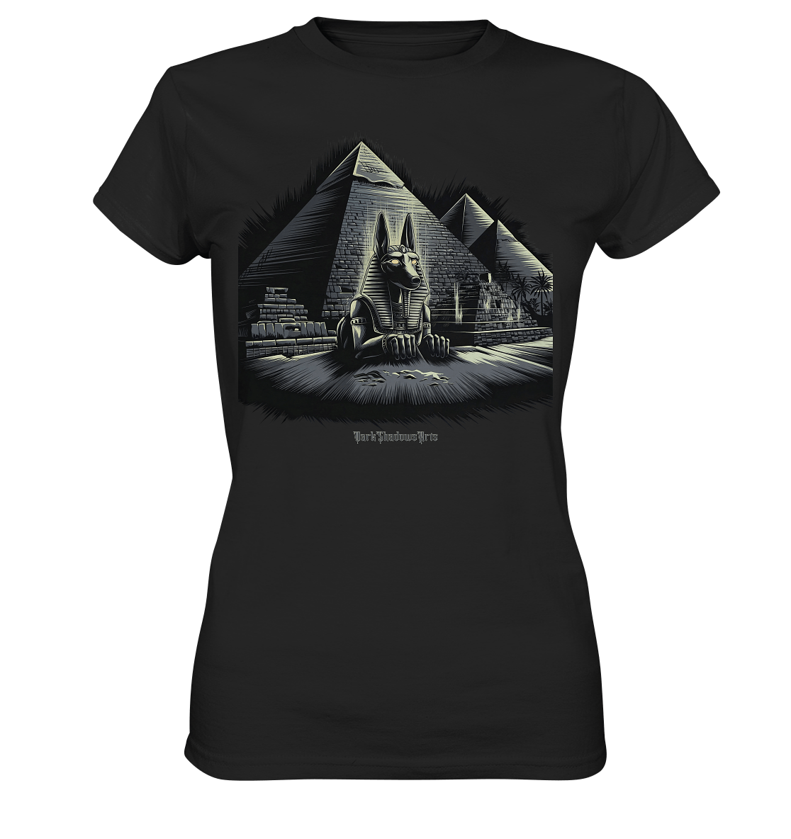 Sphinx der Ewigkeit – Wächter der alten Welt - Ladies Premium Shirt | Lady - Shirts | Dark Shadows Arts