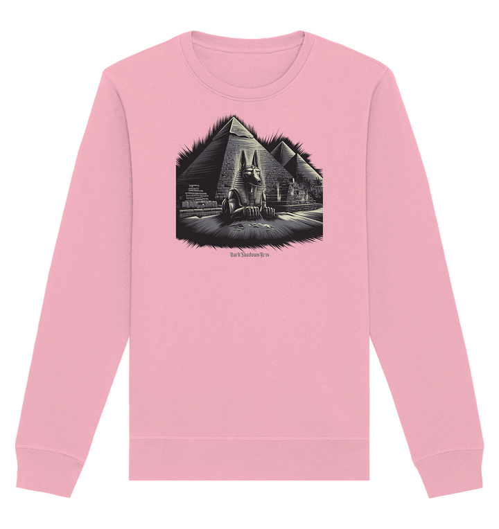Sphinx der Ewigkeit – Wächter der alten Welt - Organic Basic Unisex Sweatshirt | Sweatshirts | Dark Shadows Arts
