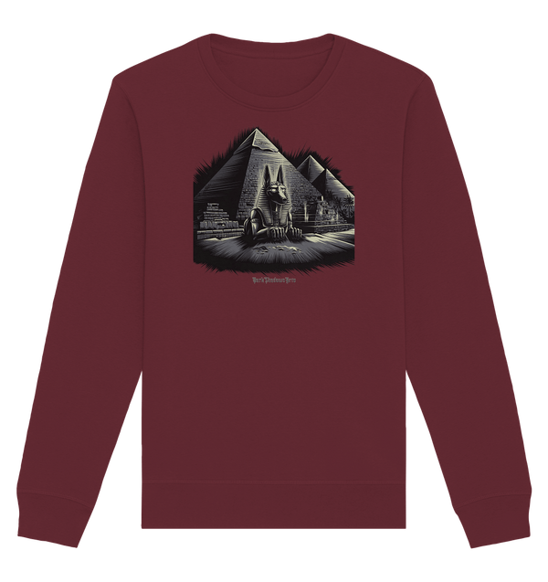 Sphinx der Ewigkeit – Wächter der alten Welt - Organic Basic Unisex Sweatshirt | Sweatshirts | Dark Shadows Arts