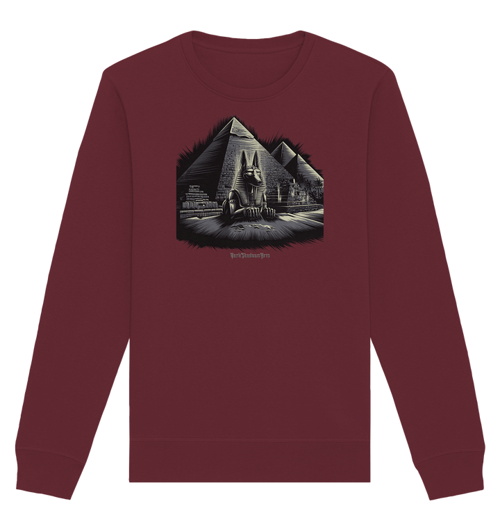 Sphinx der Ewigkeit – Wächter der alten Welt - Organic Basic Unisex Sweatshirt | Sweatshirts | Dark Shadows Arts
