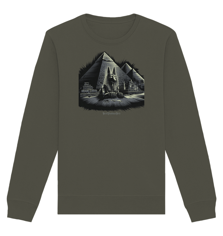 Sphinx der Ewigkeit – Wächter der alten Welt - Organic Basic Unisex Sweatshirt | Sweatshirts | Dark Shadows Arts