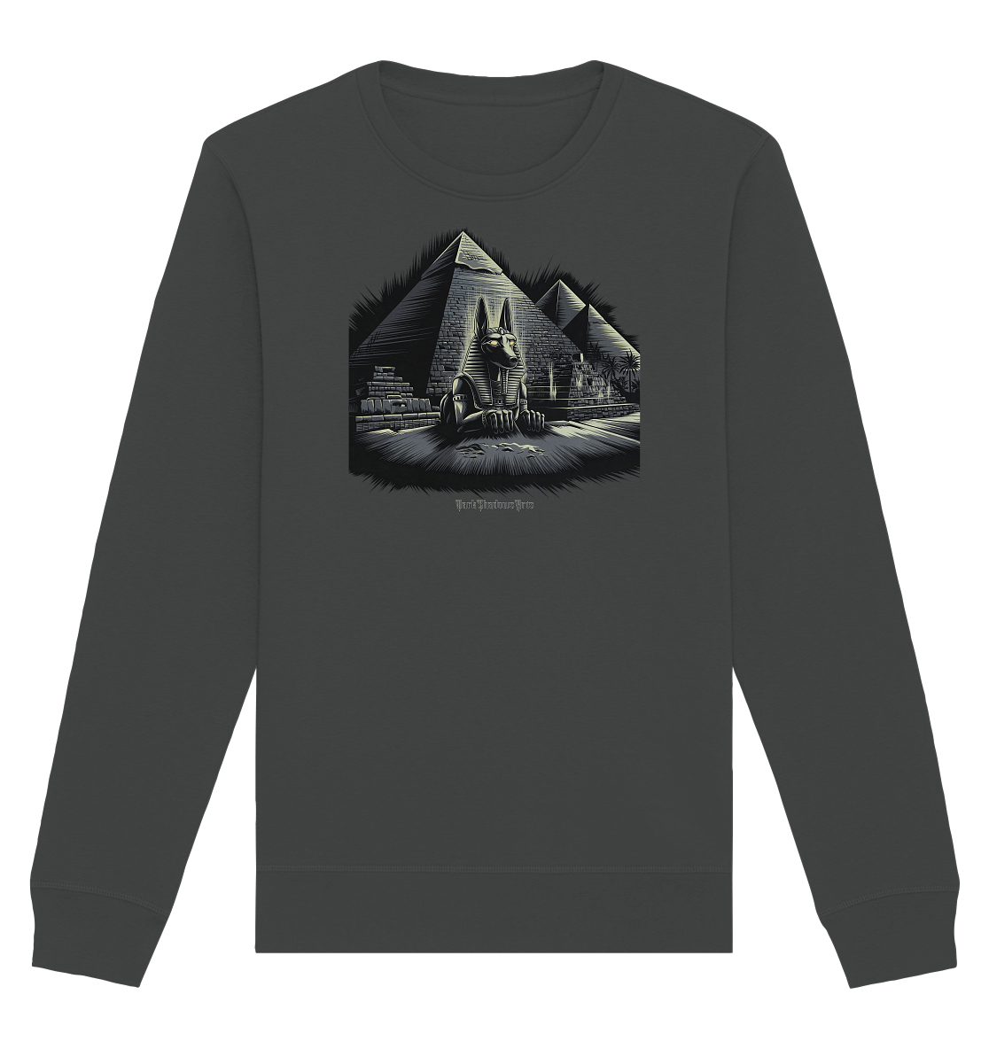 Sphinx der Ewigkeit – Wächter der alten Welt - Organic Basic Unisex Sweatshirt | Sweatshirts | Dark Shadows Arts
