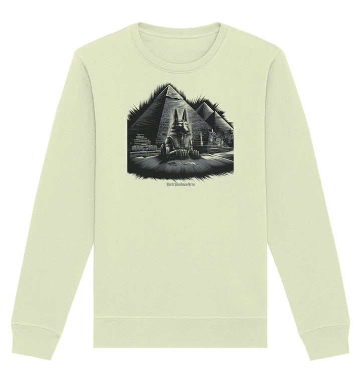 Sphinx der Ewigkeit – Wächter der alten Welt - Organic Basic Unisex Sweatshirt | Sweatshirts | Dark Shadows Arts