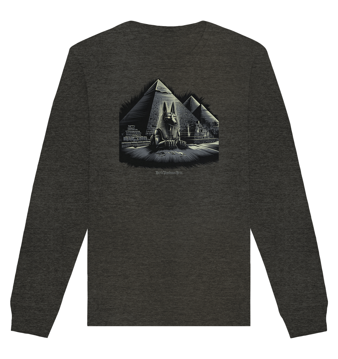 Sphinx der Ewigkeit – Wächter der alten Welt - Organic Basic Unisex Sweatshirt | Sweatshirts | Dark Shadows Arts