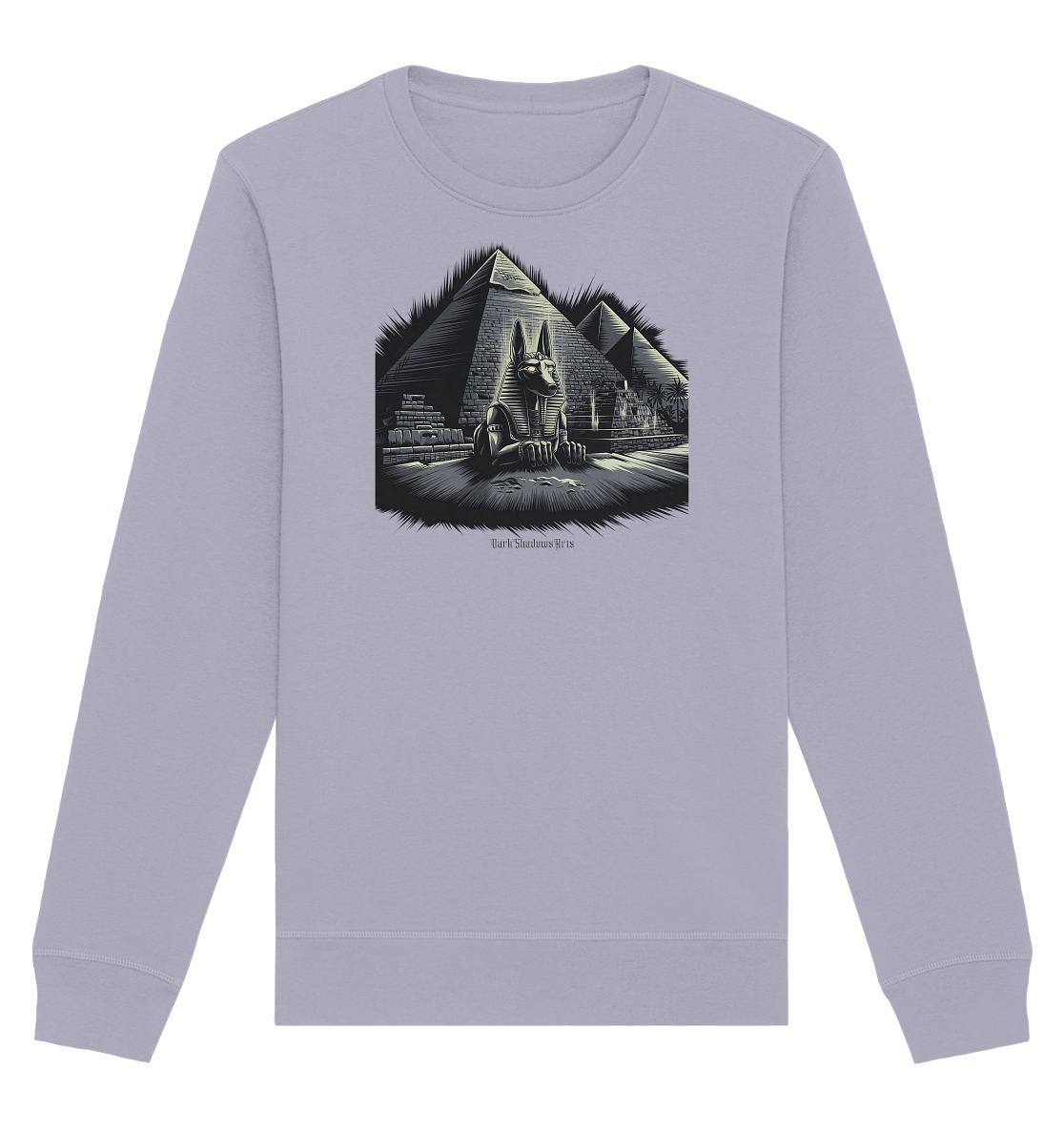 Sphinx der Ewigkeit – Wächter der alten Welt - Organic Basic Unisex Sweatshirt | Sweatshirts | Dark Shadows Arts