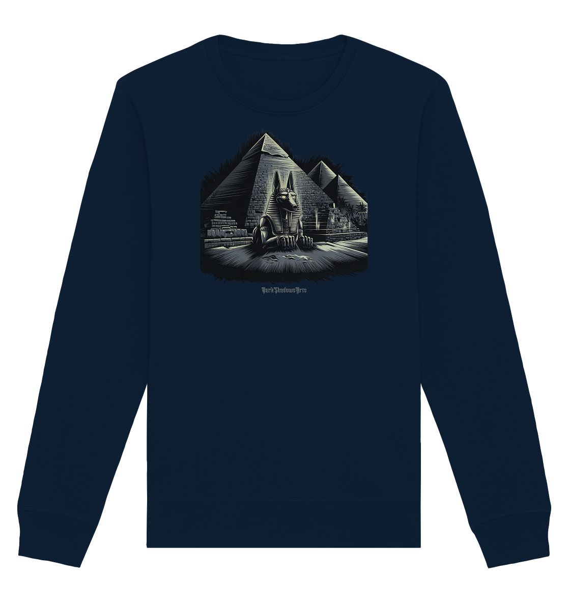 Sphinx der Ewigkeit – Wächter der alten Welt - Organic Basic Unisex Sweatshirt | Sweatshirts | Dark Shadows Arts