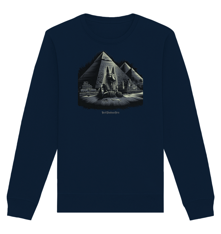 Sphinx der Ewigkeit – Wächter der alten Welt - Organic Basic Unisex Sweatshirt | Sweatshirts | Dark Shadows Arts
