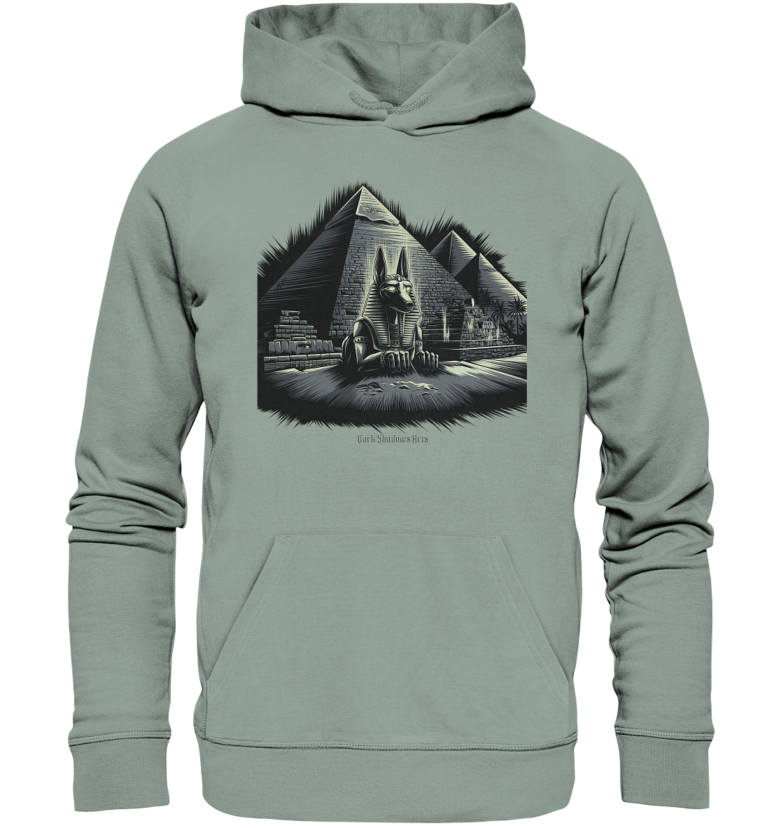 Sphinx der Ewigkeit – Wächter der alten Welt - Organic Hoodie | Hoodies | Dark Shadows Arts