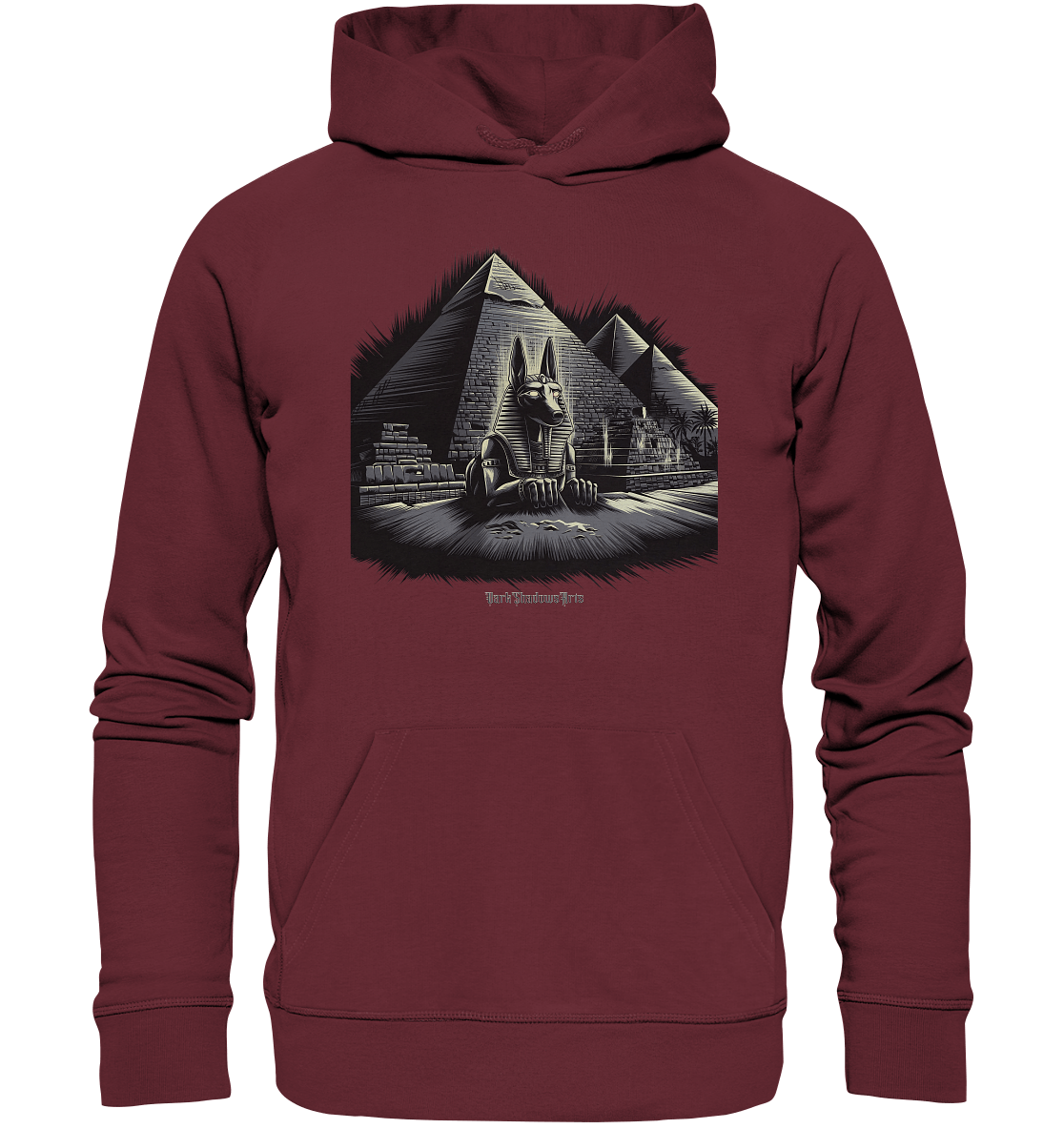 Sphinx der Ewigkeit – Wächter der alten Welt - Organic Hoodie | Hoodies | Dark Shadows Arts