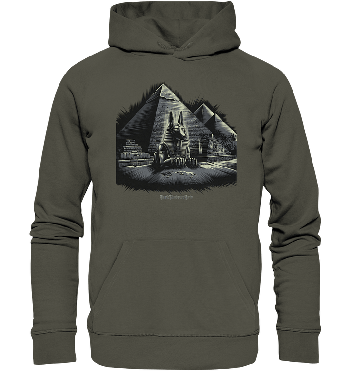 Sphinx der Ewigkeit – Wächter der alten Welt - Organic Hoodie | Hoodies | Dark Shadows Arts