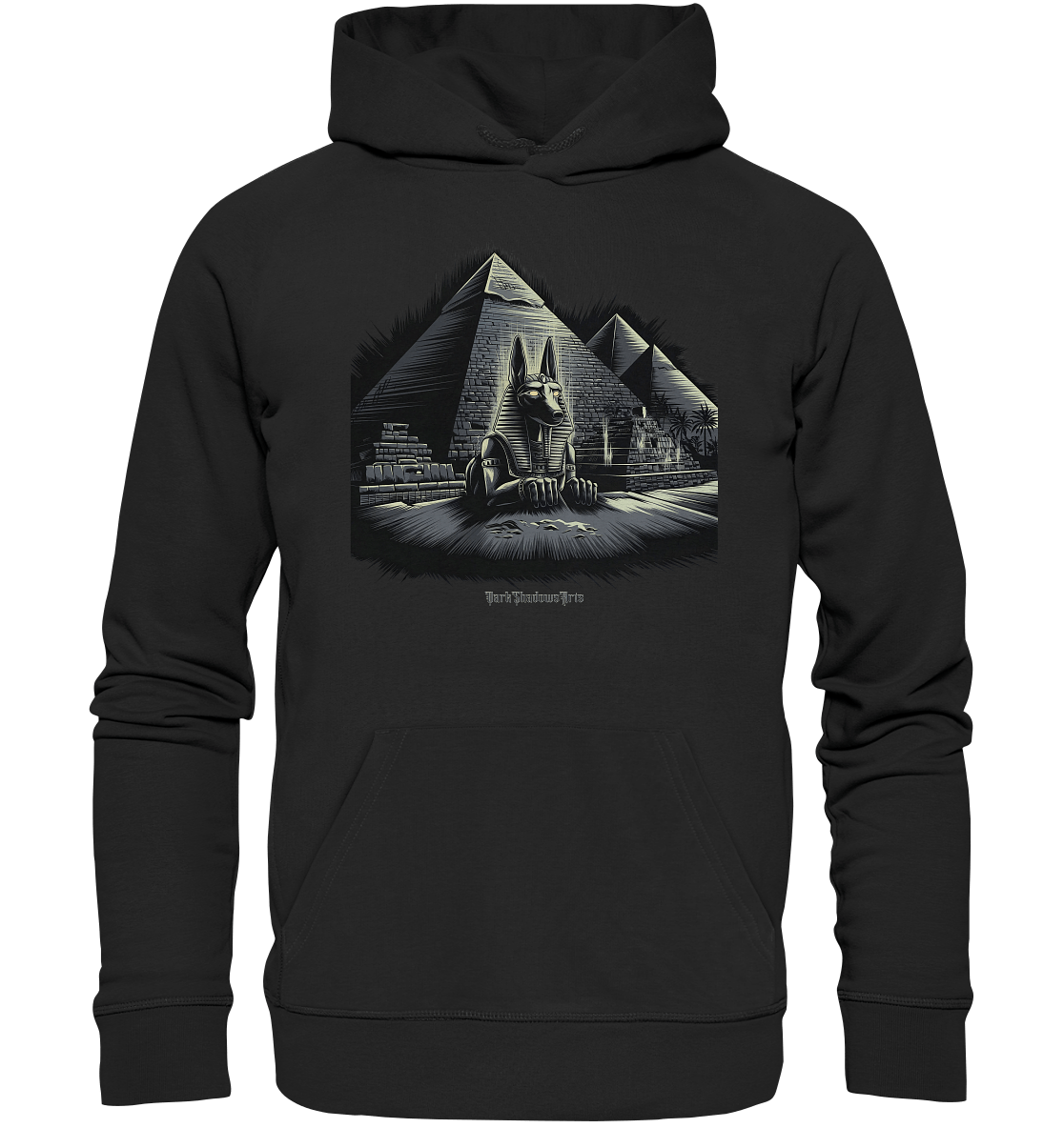 Sphinx der Ewigkeit – Wächter der alten Welt - Organic Hoodie | Hoodies | Dark Shadows Arts
