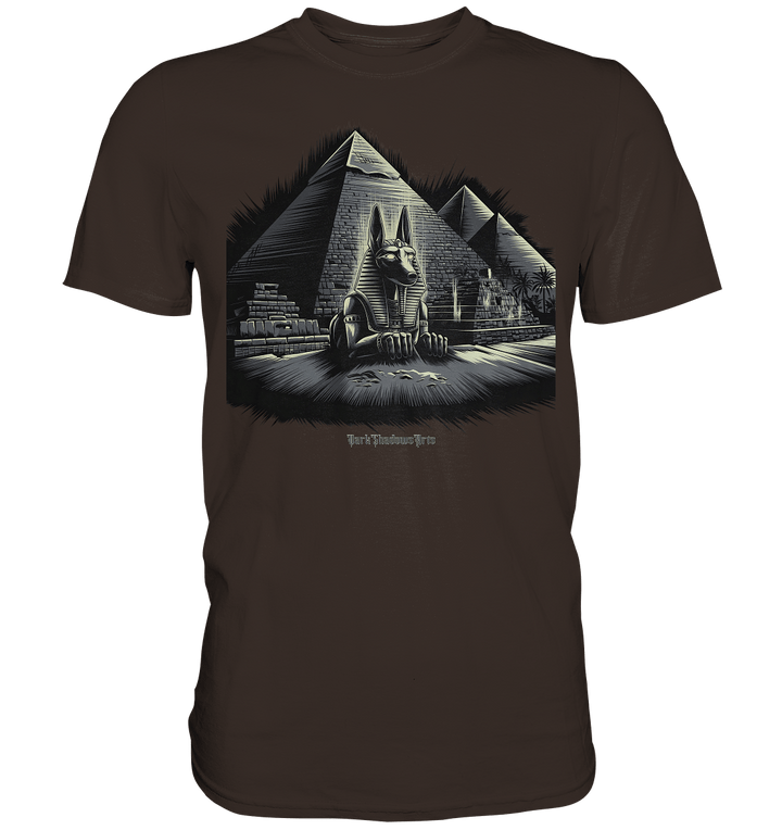 Sphinx der Ewigkeit – Wächter der alten Welt - Premium Shirt | Unisex - Shirts | Dark Shadows Arts
