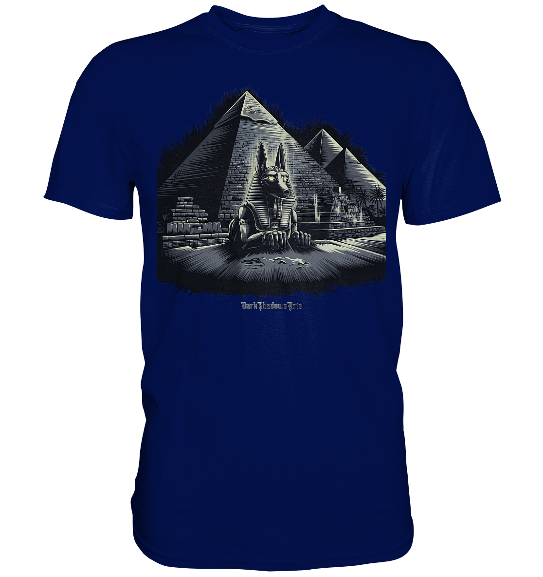 Sphinx der Ewigkeit – Wächter der alten Welt - Premium Shirt | Unisex - Shirts | Dark Shadows Arts