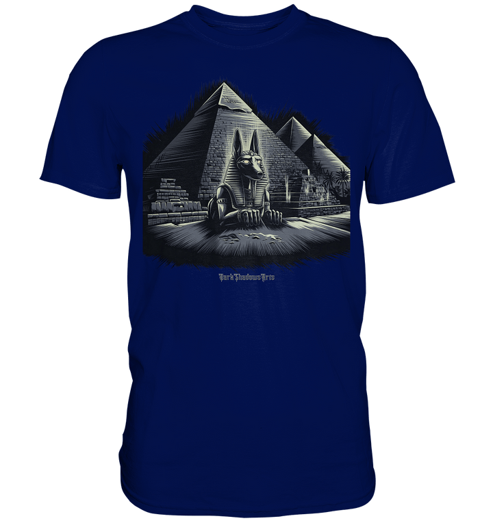 Sphinx der Ewigkeit – Wächter der alten Welt - Premium Shirt | Unisex - Shirts | Dark Shadows Arts