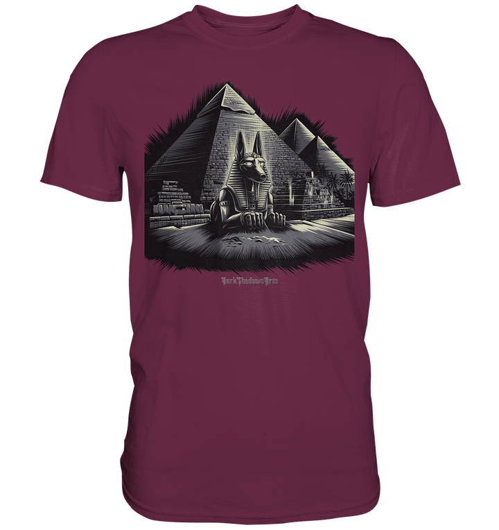 Sphinx der Ewigkeit – Wächter der alten Welt - Premium Shirt | Unisex - Shirts | Dark Shadows Arts
