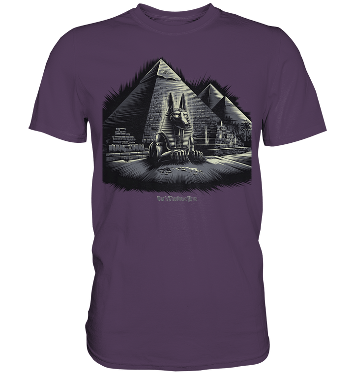 Sphinx der Ewigkeit – Wächter der alten Welt - Premium Shirt | Unisex - Shirts | Dark Shadows Arts