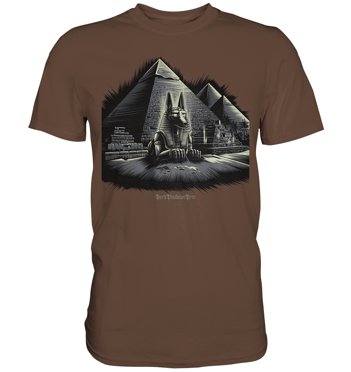 Sphinx der Ewigkeit – Wächter der alten Welt - Premium Shirt | Unisex - Shirts | Dark Shadows Arts