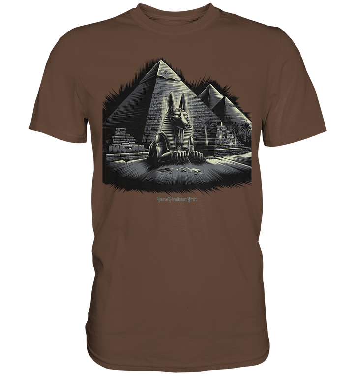 Sphinx der Ewigkeit – Wächter der alten Welt - Premium Shirt | Unisex - Shirts | Dark Shadows Arts