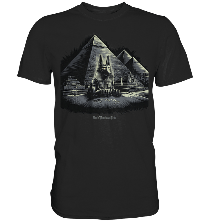 Sphinx der Ewigkeit – Wächter der alten Welt - Premium Shirt | Unisex - Shirts | Dark Shadows Arts