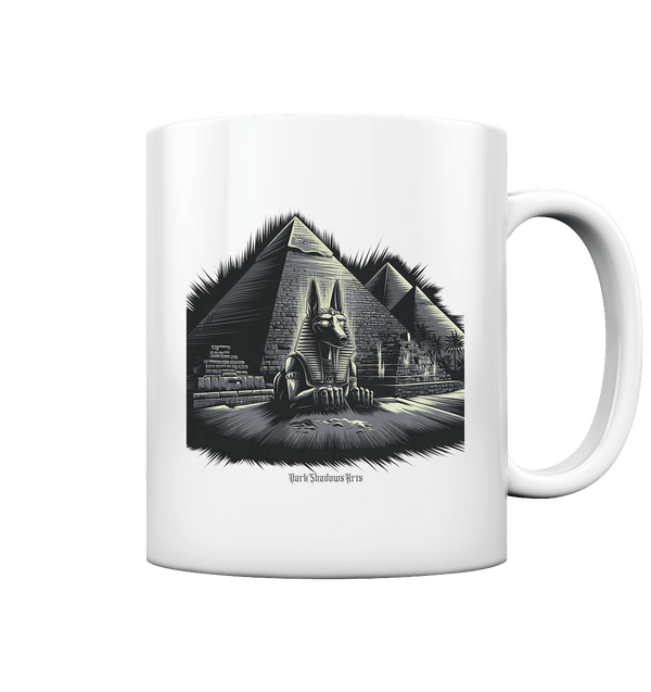 Sphinx der Ewigkeit – Wächter der alten Welt - Tasse glossy | Trinkgefäße | Dark Shadows Arts