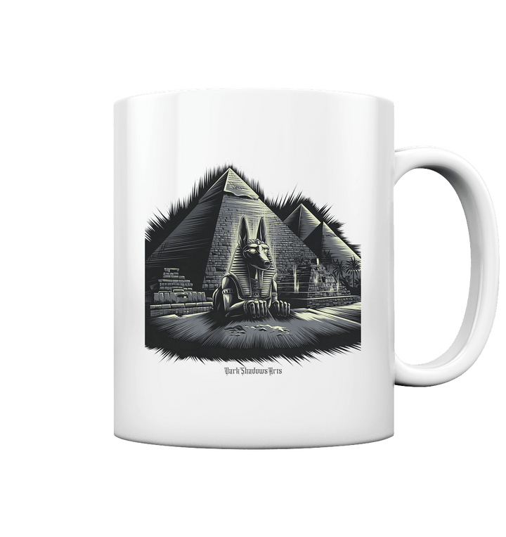 Sphinx der Ewigkeit – Wächter der alten Welt - Tasse glossy | Trinkgefäße | Dark Shadows Arts
