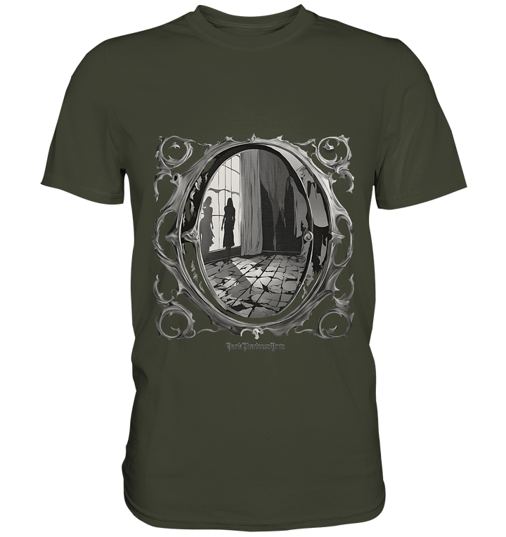 Spiegel in eine andere Welt - Premium Shirt | Unisex - Shirts | Dark Shadows Arts