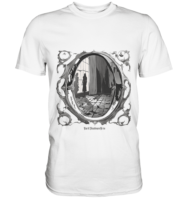 Spiegel in eine andere Welt - Premium Shirt | Unisex - Shirts | Dark Shadows Arts