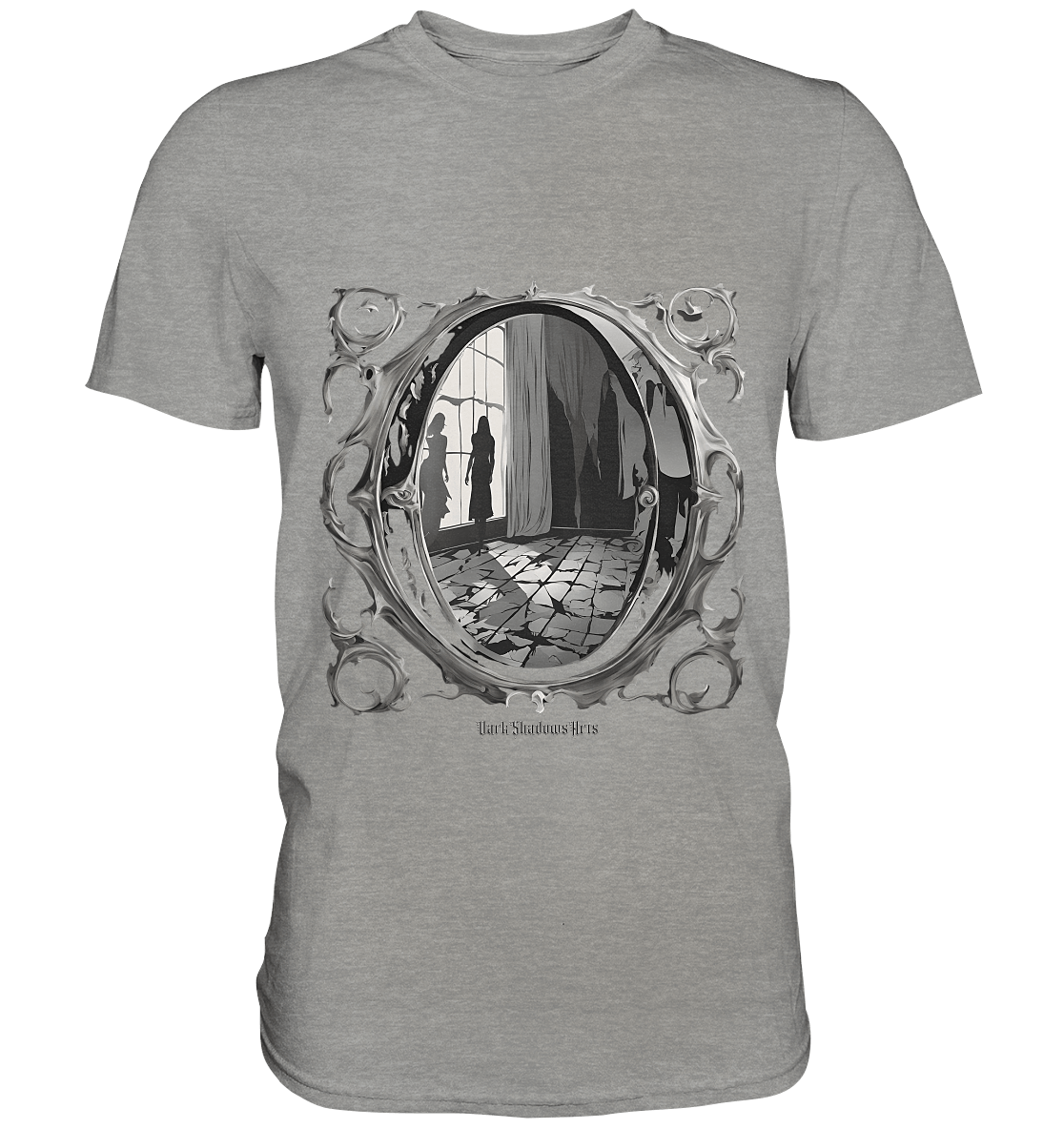 Spiegel in eine andere Welt - Premium Shirt | Unisex - Shirts | Dark Shadows Arts