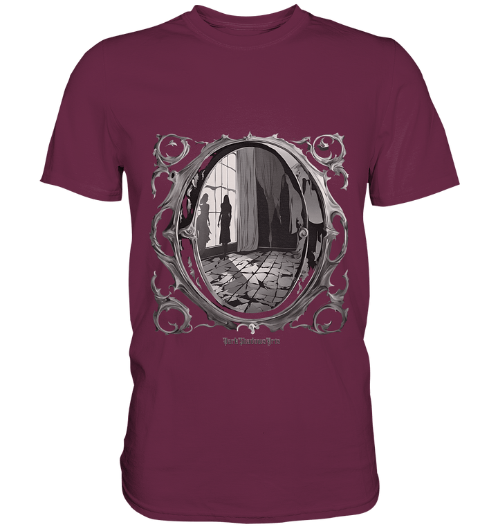 Spiegel in eine andere Welt - Premium Shirt | Unisex - Shirts | Dark Shadows Arts