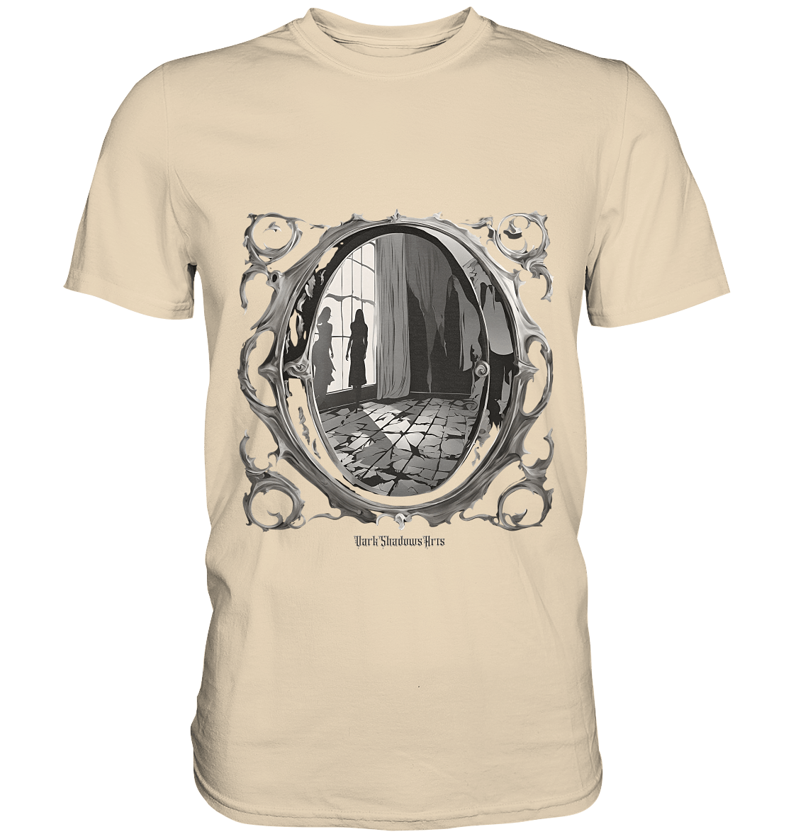 Spiegel in eine andere Welt - Premium Shirt | Unisex - Shirts | Dark Shadows Arts
