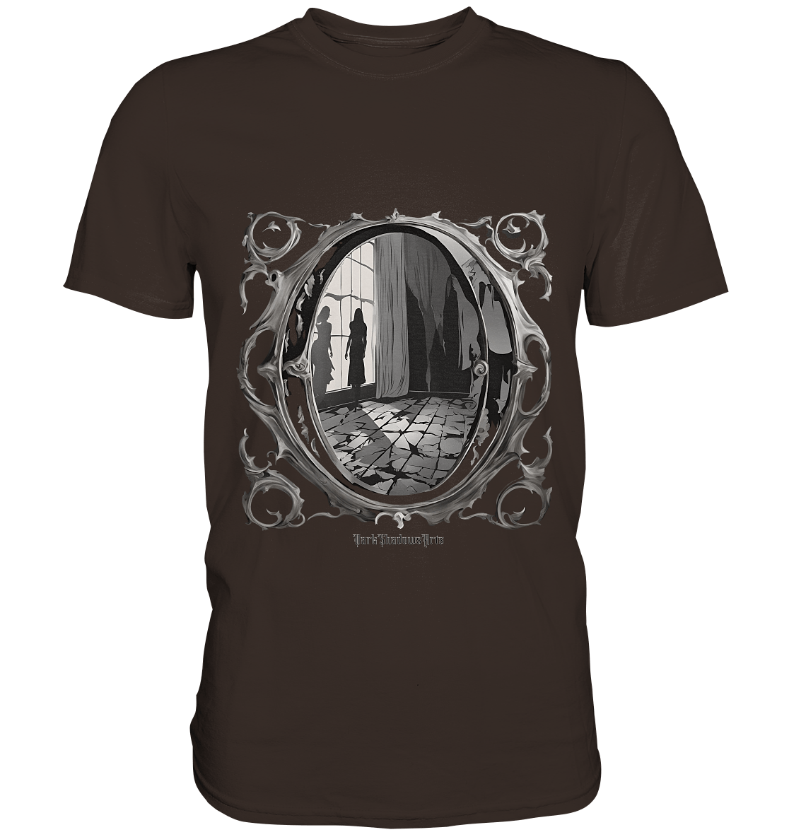 Spiegel in eine andere Welt - Premium Shirt | Unisex - Shirts | Dark Shadows Arts