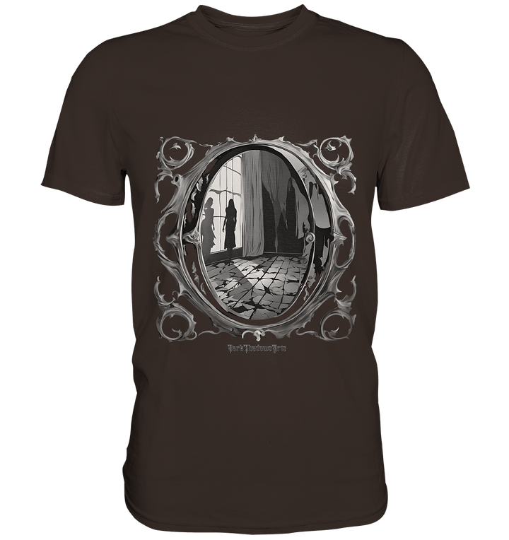 Spiegel in eine andere Welt - Premium Shirt | Unisex - Shirts | Dark Shadows Arts