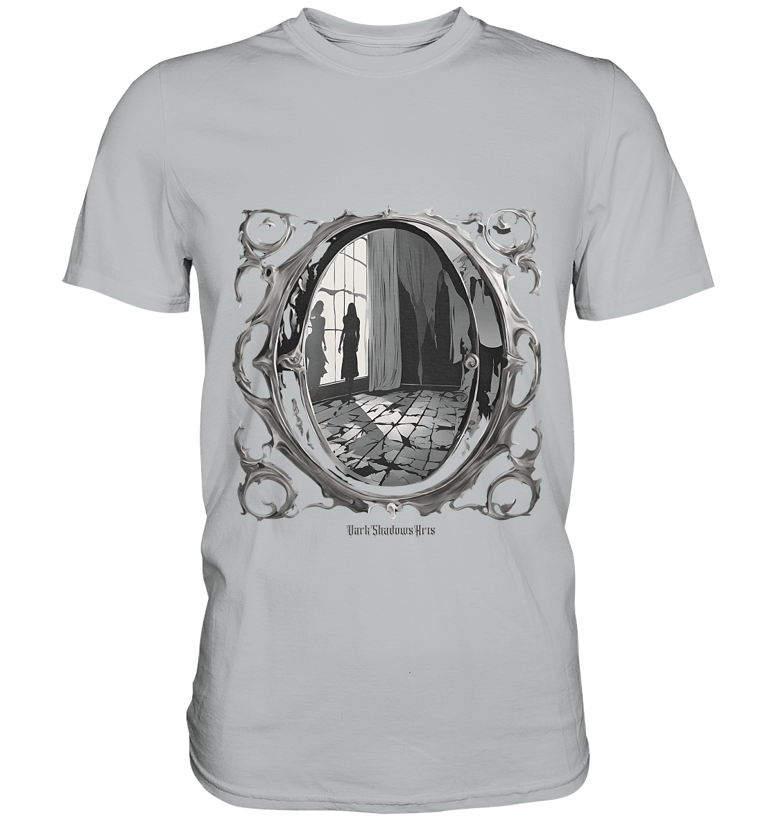 Spiegel in eine andere Welt - Premium Shirt | Unisex - Shirts | Dark Shadows Arts