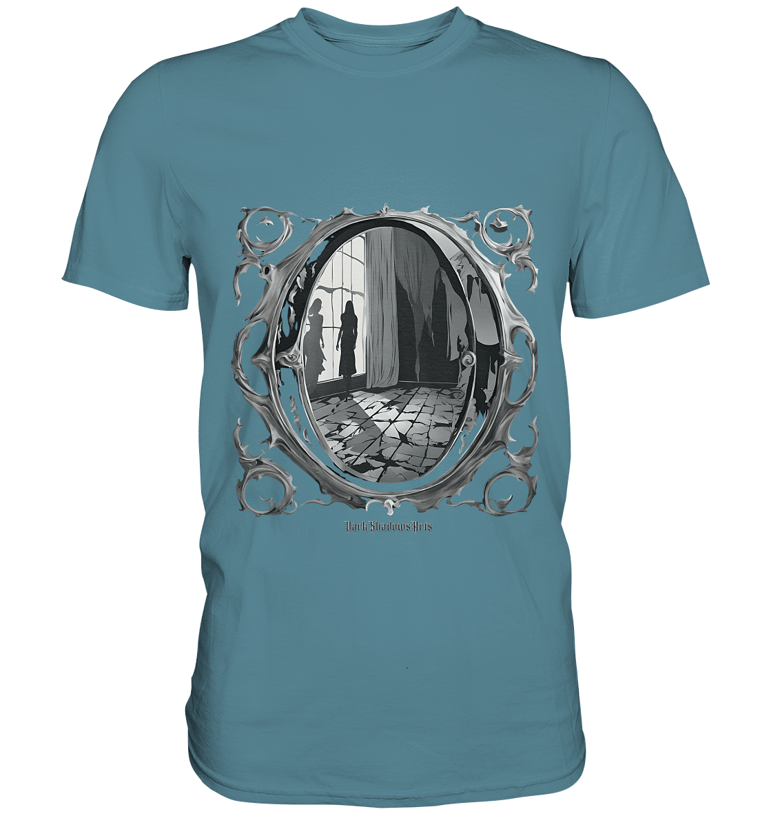 Spiegel in eine andere Welt - Premium Shirt | Unisex - Shirts | Dark Shadows Arts