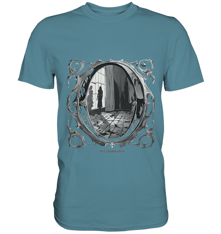 Spiegel in eine andere Welt - Premium Shirt | Unisex - Shirts | Dark Shadows Arts
