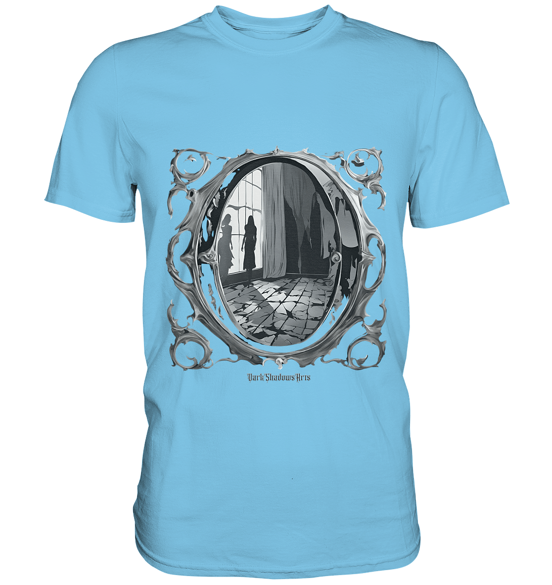 Spiegel in eine andere Welt - Premium Shirt | Unisex - Shirts | Dark Shadows Arts