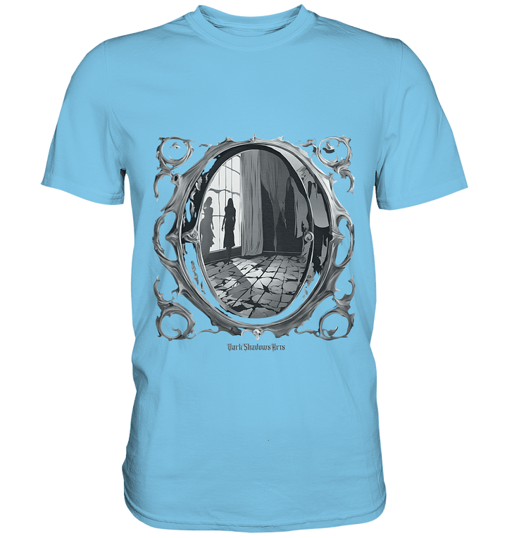 Spiegel in eine andere Welt - Premium Shirt | Unisex - Shirts | Dark Shadows Arts
