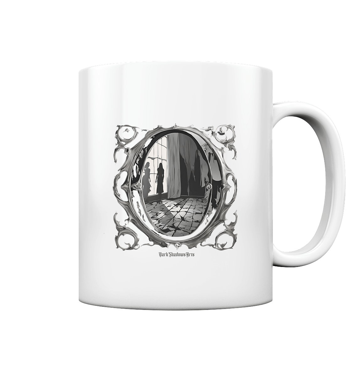 Spiegel in eine andere Welt - Tasse glossy | Trinkgefäße | Dark Shadows Arts